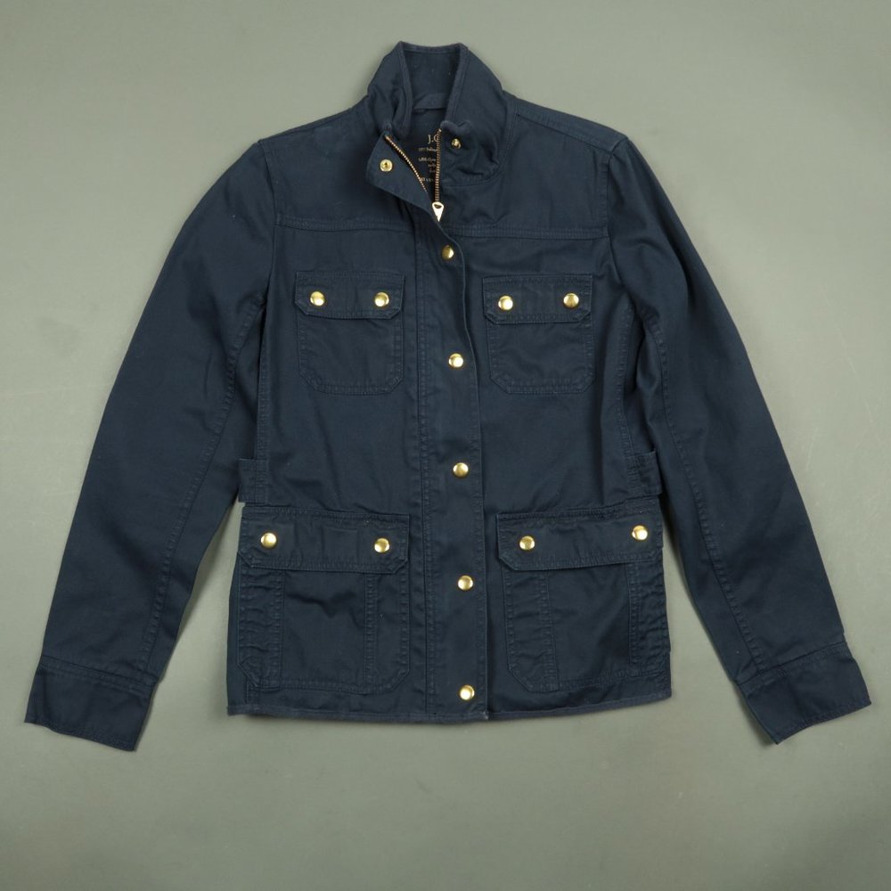 J Crew Relaxed Boyfriend Field Jacket Size XS - Picture 1 of 5